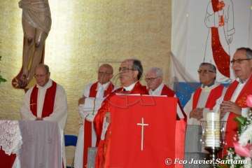 Procesión religiosa en El Ejido (Foto Francisco Javier Santana)
